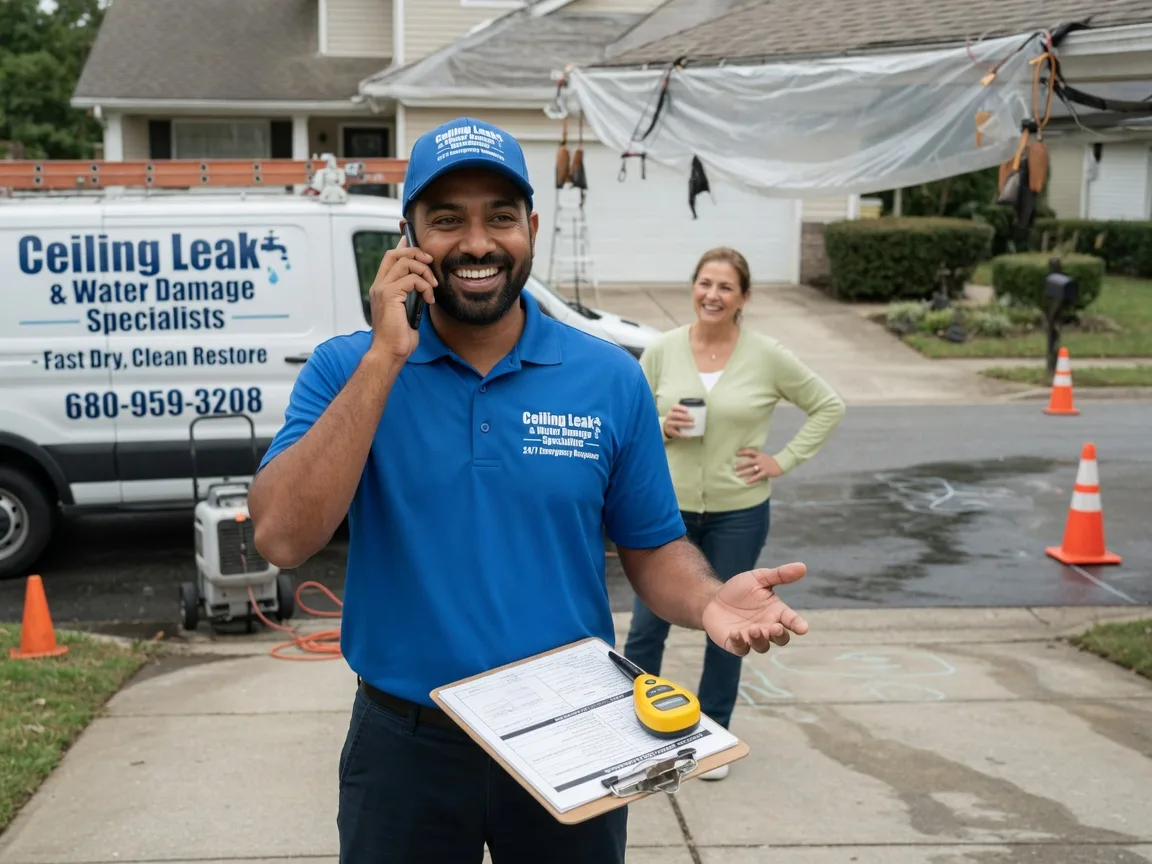 Ceiling Leak Cleanup Leisenring, PA FAQs